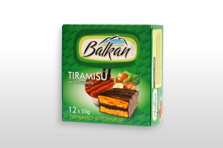 Суха паста Балкан  кутия - тирамису и лешник