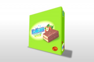 Balkan Cake Box - Hazelnut